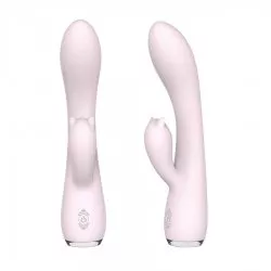 S-Hande Fanny wibrator podświetlany z 9 trybami wibracji w kształcie królika Light Pink