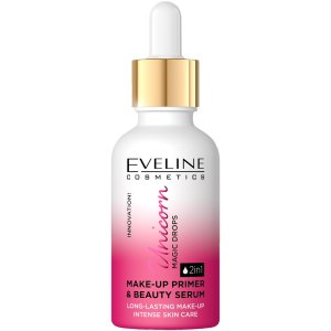 Eveline Unicorn Magic Drops, pielęgnująca baza pod makijaż, 30ml