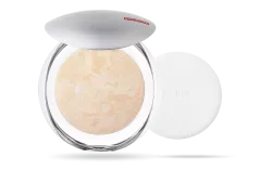 Pupa Luminys Baked Powder, wypiekany puder do twarzy, rozświetlajacy, 10g, 01 Ivory beige