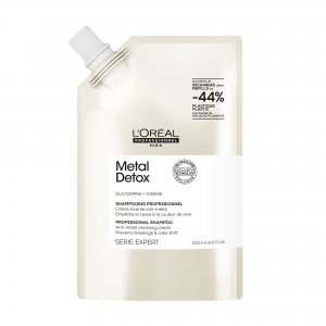Loreal Metal Detox, szampon do włosów farbowanych neutralizujący metale, refill, 1000ml