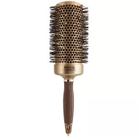 Olivia Garden Expert Blowout Shine, szczotka do włosów XL, gold, 65mm