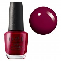 OPI Nail Lacquer, klasyczny lakier do paznokci, Miami Beet NLB78, bordowy, 15ml