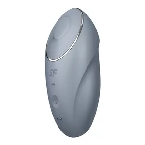 Satisfyer Tap &amp; Climax 1 wibrator nakładany z funkcją stukania Bluegrey