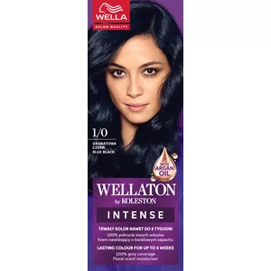 Wella Wellaton, farba do włosów, Granatowa Czerń, 1/0, 100ml