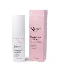 Nacomi Next Level, złuszczające serum z kwasem migdałowym + PHA 10%, 30ml