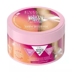 Eveline Cosmetics Slim Extreme 4D Scalpel, Silnie ujędrniający krem-booster spalający tkankę tłuszczową, 200ml