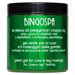 BingoSpa Żel zielony do pielęgnacji i masażu nóg 250g