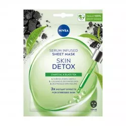 Nivea Skin Detox maska w płachcie z serum detoksykującym