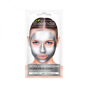 Bielenda, detoksykująca maseczka do cery mieszanej i tłustej