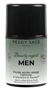 Peggy Sage Beauty Expert Men, płyn po goleniu dla mężczyzn z alantoina i aquaxyl, 50ml