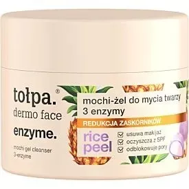 Tołpa Dermo Face Enzyme, mochi-żel do mycia twarzy 3 enzymy Rice Peel, 110g