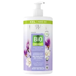 Eveline Cosmetics Bio Organic, Ujędrniająco-regenujący bio balsam do ciała, Orchidea, 650ml