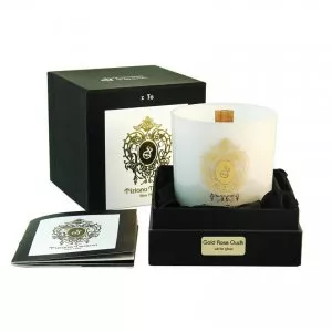 Tiziana Terenzi Gold Rose Oudh świeca zapachowa 170g