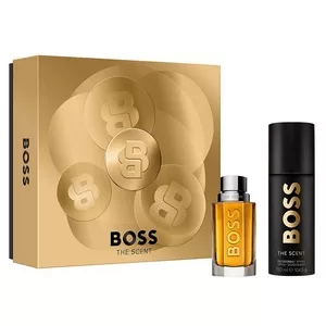 Hugo Boss Boss The Scent For Him zestaw prezentowy woda toaletowa 50ml + dezodorant w sprayu 150ml dla mężczyzn
