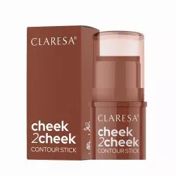 Claresa Cheek 2 Cheek bronzer w sztyfcie 02 Milk Choco 6g