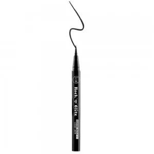 J.Cat Beauty Rock and Glitz Diamond Dazzle Liquid Liner, połyskujący eyeliner w pisaku, Sable Black Shimmer, 0,85g