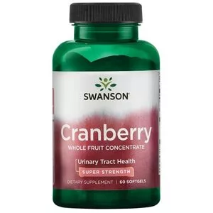 Swanson Żurawina Cranberry ekstrak 420mg 60 kaps - data ważności (6.2026)