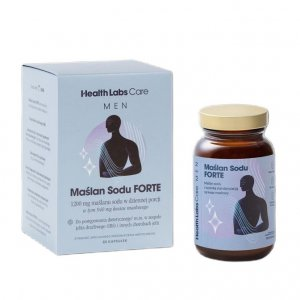 HealthLabs Maślan Sodu Forte Men suplement diety 60 kapsułek