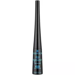 Essence Dip Eyeliner, wodoodporny eyeliner 01 czarny, 3ml
