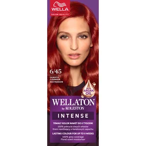 Wella Wellaton, farba do włosów, Ognista Czerwień, 6/45, 100ml
