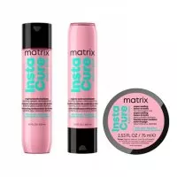 Matrix Instacure Build-A-Bond, zestaw odbudowujący do włosów zniszczonych, szampon + odżywka + balsam