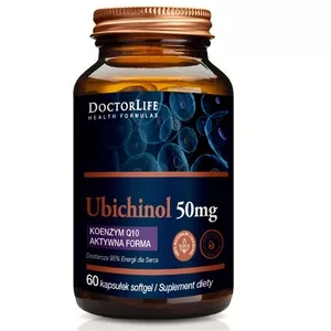 Doctor Life Ubichinol koenzym Q10 aktywna forma 50mg suplement diety 60 kapsułek