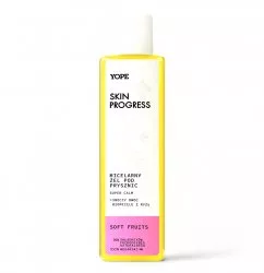 Yope Skin Progress, micerlarny żel pod prysznic, Super Calm - Soft Fruits, 200ml