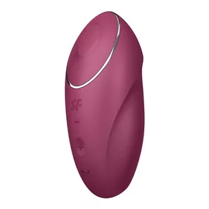 Satisfyer Tap &amp; Climax 1 wibrator nakładany z funkcją stukania Red