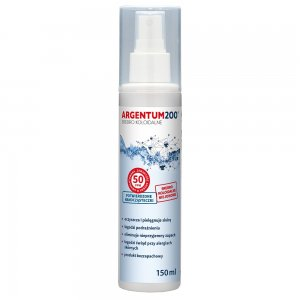 Aura Herbals Argentum200 Srebro Koloidalne 50ppm aerozol 150ml