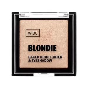 Wibo Blondie Baked Highlighter & Eyeshadow wypiekany rozświetlacz do twarzy i oczu 3 4g