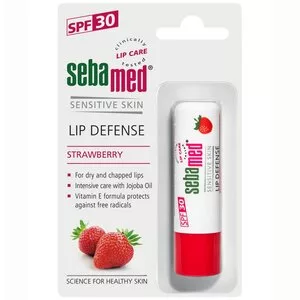 Sebamed Lip Defense SPF30 ochronna pomadka do ust Strawberry 4.8g