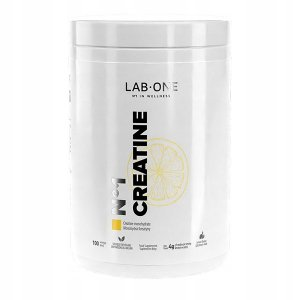 LAB ONE N°1 Creatine monohydrat kreatyny suplement diety Cytrynowy 500g