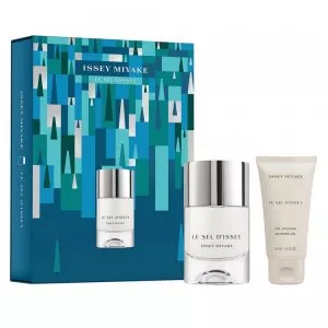 Issey Miyake Le Sel D'issey zestaw woda toaletowa spray 50ml + żel pod prysznic 50ml (M)