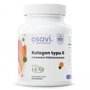Osavi Kolagen typu II z kwasem hialuronowym suplement diety 30 kapsułek