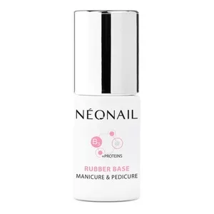 Neonail Rubber Base Manicure & Pedicure, baza hybrydowa, 7.2ml