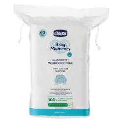 Chicco Baby Moments bawełniane waciki kosmetyczne dla dzieci 0m+ 60szt.