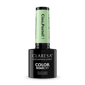 Claresa Color Soak Off UV/LED Ciao Pastel! lakier hybrydowy 1 5g