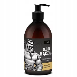 LaQ Złota rączka, żel pod prysznic 8w1 czarny mat, 500ml