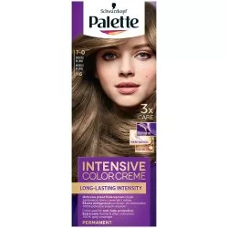 Schwarzkopf Palette Intensive Color Creme farba do włosów w kremie 7-0 (N6) Średni Blond