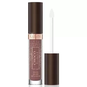 Eveline Cosmetics Choco Glamour pomadka w płynie z efektem glossy lips 02 4.5ml