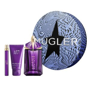 Thierry Mugler Alien zestaw woda perfumowana spray 60ml + balsam do ciała 50ml + miniatura wody perfumowanej 10ml (W)