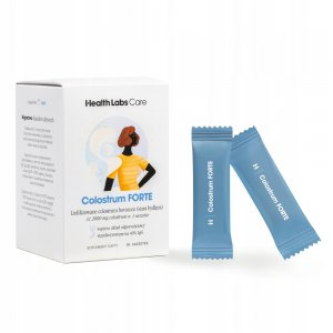 HealthLabs Colostrum Forte liofilizowane colostrum bovinum suplement diety 30 saszetek