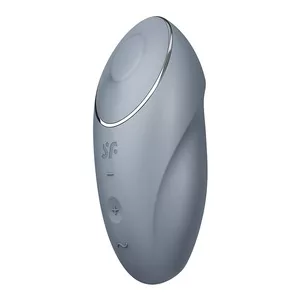 Satisfyer Tap &amp; Climax 1 wibrator nakładany z funkcją stukania Bluegrey