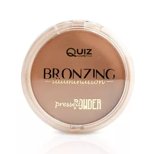 Quiz Cosmetics Bronzing Ilumination Powder puder brązujący wzbogacony witaminą E N°01 10g