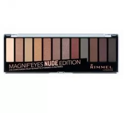 Rimmel Magnif'Eyes Eyeshadow Palette paleta cieni 001 Nude Edition 14.16g