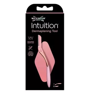 Wilkinson Intuition Dermaplaning Tool profesjonalne narzędzie do dermaplaningu + 2 zapasowe ostrza