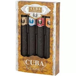 Cuba Original Cuba Classic zestaw Gold woda toaletowa + Blue woda toaletowa + Red woda toaletowa + Orange woda toaletowa 4x35ml (M)