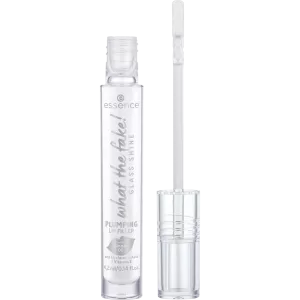 Essence What The Fake! Glass Shine Plumping Lip Filler, błyszczyk powiększający usta, 4.2ml