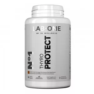 LAB ONE N°1 Thyro Protect suplement diety wspierający pracę tarczycy 90 kapsułek