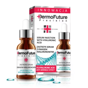 Dermofuture Serum Injection With Hyaluronic Acid kuracja do twarzy z kwasem hialuronowym 20ml - data ważności (7.2026)